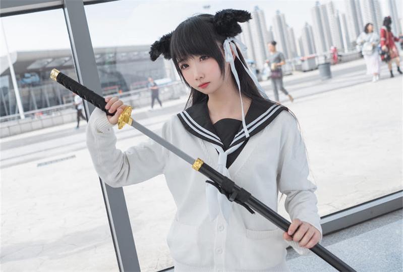 水手服cos的雪琪sama原图大公开